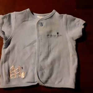 McBaby  Light baby blue short sleeves  shirt.